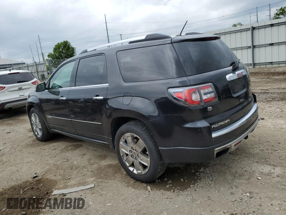 2014 GMC Acadia Denali z VIN 1GKKVTKD5EJ361077, wystawiony jako Copart lot #58598415 z przebiegiem 157 966 mil mil oraz Czysty tytuł • Clean title. Historia ofert i sprzedaży dostępna na DreamBid. Obrazek 2.
