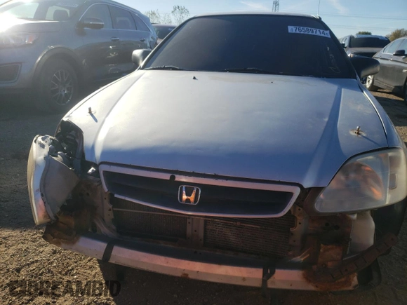 1999 Honda Civic DX with VIN 1HGEJ612XXL034351, listed as a Copart auction lot 76589714 with 192,975 mi miles and Salvage Title. Bid and sale history available at carsss.com. Image 5.