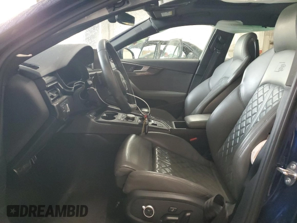 2019 Audi S4 Premium Plus with VIN WAUB4AF47KA097673, listed as a Copart auction lot 50349674 with 44,608 mi miles and Salvage Title. Bid and sale history available at carsss.com. Image 7.