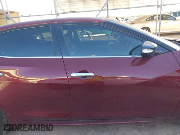 2017 Nissan Maxima SV with VIN 1N4AA6AP0HC442695, listed as a IAAI auction lot 41736289 with 124,423 mi miles. Bid and sale history available at carsss.com. Image 14.