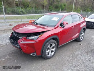 2017 Lexus NX with VIN JTJYARBZ4H2079802, listed as a IAAI auction lot 42006396 with 101,383 mi miles. Bid and sale history available at carsss.com. Image 2.