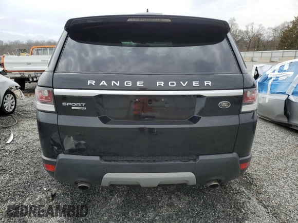 2016 Land Rover Range Rover Sport V6 HSE with VIN SALWR2PFXGA119256, listed as a Copart auction lot 47309665 with 70,748 mi miles and Salvage Title. Bid and sale history available at carsss.com. Image 6.