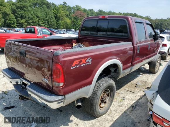 2006 Ford Super Duty F-250 XL with VIN 1FTSW21P16ED45158, listed as a Copart auction lot 68444464 with 159,448 mi miles and Salvage Title. Bid and sale history available at carsss.com. Image 3.