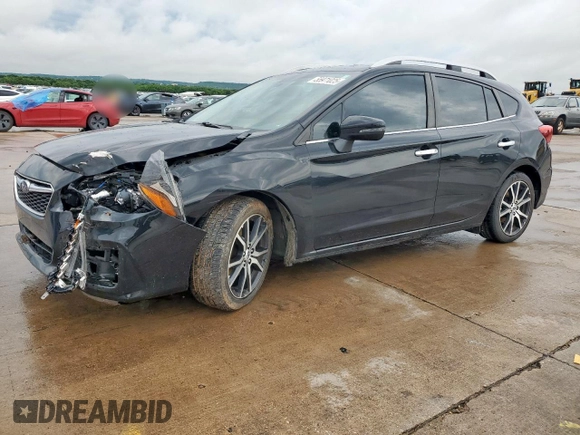2019 Subaru Impreza Limited with VIN 4S3GTAT67K3701020, listed as a Copart auction lot 55971025 with 44,788 mi miles and Salvage title. Bid and sale history available at DreamBid. Image 1.