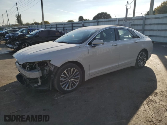 2019 Lincoln MKZ Standard with VIN 3LN6L5A91KR619149, listed as a Copart auction lot 42225465 with 46,869 mi miles and Salvage Title. Bid and sale history available at carsss.com. Image 1.
