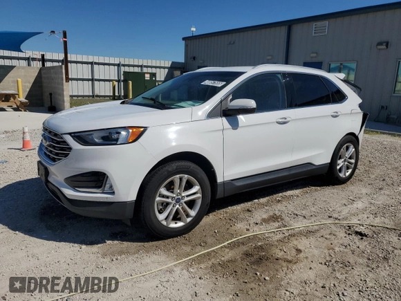 2020 Ford Edge SEL with VIN 2FMPK4J98LBB13593, listed as a Copart auction lot 48857555 with 73,875 mi miles and Non Repairable. Bid and sale history available at carsss.com. Image 1.