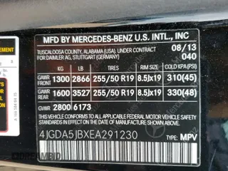 2014 Mercedes-Benz M 350 с VIN 4JGDA5JBXEA291230, выставлен на аукционе Copart как лот 55872895 с пробегом 142 106 миль миль и Списание • Salvage title. История ставок и продаж доступна на DreamBid. Изображение 13.