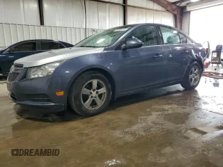 2014 Chevrolet Cruze 1LT with VIN 1G1PC5SB7E7423053, listed as a Copart auction lot 53845415 with 147,741 mi miles and Salvage Title. Bid and sale history available at carsss.com. Image 1.