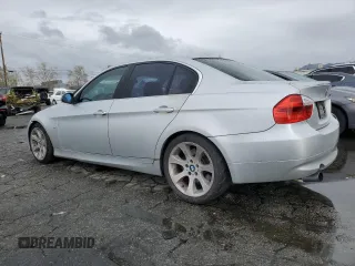 2007 BMW 3 Series 335i with VIN WBAVB73527KY60722, listed as a Copart auction lot 48382075 with 164,453 mi miles and Salvage Title. Bid and sale history available at carsss.com. Image 2.