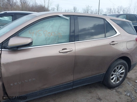 2018 Chevrolet Equinox LT with VIN 2GNAXSEV8J6244012, listed as a IAAI auction lot 41590078 with 170,201 mi miles. Bid and sale history available at carsss.com. Image 13.