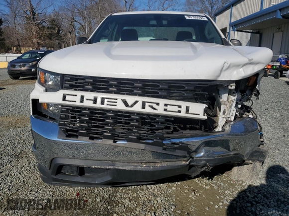 2021 Chevrolet Silverado 1500 Work Truck with VIN 3GCNWAEF7MG270058, listed as a Copart auction lot 89109935 with 65,155 mi miles and Salvage Title. Bid and sale history available at carsss.com. Image 5.