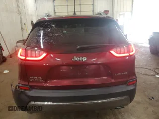 2019 Jeep Cherokee Limited z VIN 1C4PJMDX1KD353269, wystawiony jako Copart lot #57764345 z przebiegiem 37 976 mil mil oraz Szkoda całkowita • Salvage title. Historia ofert i sprzedaży dostępna na DreamBid. Obrazek 6.