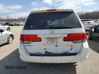 2010 Honda Odyssey EX-L with VIN 5FNRL3H77AB051869, listed as a Copart auction lot 48473815 with 248,511 mi miles and Salvage Title. Bid and sale history available at DreamBid. Image 6.
