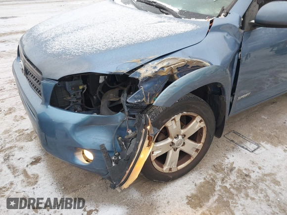2007 Toyota RAV4 Sport with VIN JTMBD32V675089643, listed as a IAAI auction lot 41126523 with 216,056 mi miles and . Bid and sale history available at DreamBid. Image 6.