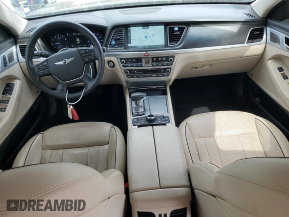 2018 Genesis G80 3.8L z VIN KMHGN4JE0JU239622, wystawiony jako Copart lot #52925365 z przebiegiem 65 236 mil mil oraz Szkody całkowita. Historia ofert i sprzedaży dostępna na DreamBid. Obrazek 8.