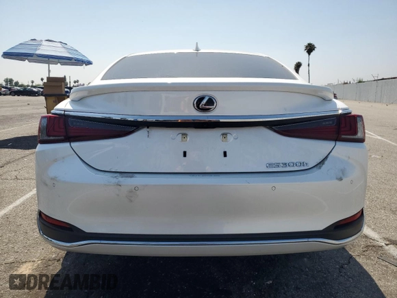 2024 Lexus ES 300h with VIN 58ADA1C10RU040064, listed as a Copart auction lot 58858825 with 8,021 mi miles and Salvage title. Bid and sale history available at DreamBid. Image 6.