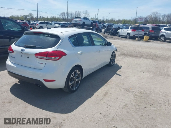 2016 Kia Forte EX with VIN KNAFX5A84G5628970, listed as a IAAI auction lot 42098764 with 92,003 mi miles and . Bid and sale history available at DreamBid. Image 4.