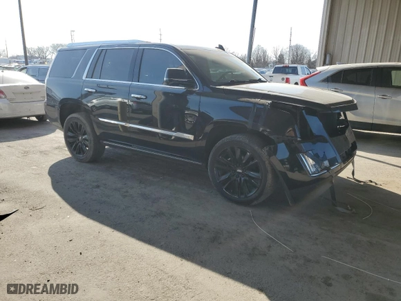 2020 Cadillac Escalade Premium Luxury with VIN 1GYS4CKJ6LR223674, listed as a Copart auction lot 48649295 with 52,324 mi miles and Salvage Title. Bid and sale history available at carsss.com. Image 4.