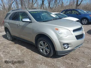 2013 Chevrolet Equinox LTZ with VIN 2GNFLGEK8D6266018, listed as a IAAI auction lot 41816049 with 214,124 mi miles. Bid and sale history available at carsss.com. Image 1.