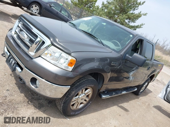 2007 Ford F-150 XLT with VIN 1FTPW14V47FB22747, listed as a IAAI auction lot 42131347 with 93,133 mi miles. Bid and sale history available at carsss.com. Image 2.