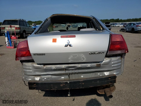 2008 Mitsubishi Galant ES with VIN 4A3AB36FX8E015371, listed as a Copart auction lot 58988454 with 82,883 mi miles and Salvage Title. Bid and sale history available at carsss.com. Image 6.
