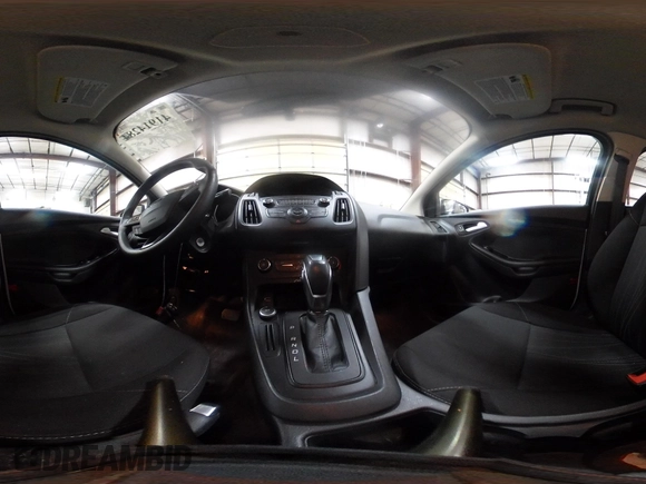 2015 Ford Focus SE with VIN 1FADP3F28FL231684, listed as a IAAI auction lot 41914284 with 100,195 mi miles. Bid and sale history available at carsss.com. Image 18.