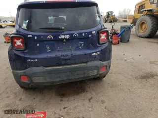 2018 Jeep Renegade Latitude with VIN ZACCJBBB4JPH74882, listed as a Copart auction lot 48030855 with 345,857 mi miles and Salvage Title. Bid and sale history available at carsss.com. Image 6.