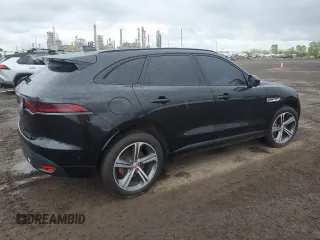 2017 Jaguar F-Pace 35t R-Sport with VIN SADCL2BV5HA051397, listed as a Copart auction lot 58474195 with 139,756 mi miles and Clean title. Bid and sale history available at DreamBid. Image 3.