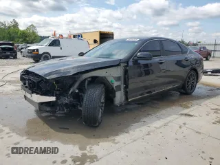 2018 Genesis G80 Sport with VIN KMHGN4JB1JU222429, listed as a Copart auction lot 58054585 with 60,386 mi miles and Salvage title. Bid and sale history available at DreamBid. Image 1.