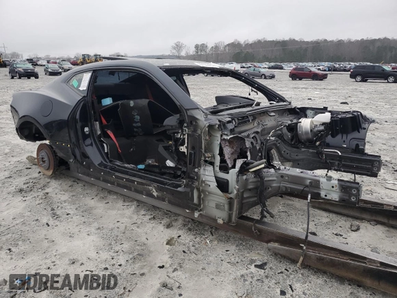 2022 Chevrolet Camaro ZL1 with VIN 1G1FJ1R6XN0127889, listed as a Copart auction lot 87332454 with 0 mi miles and Salvage Title. Bid and sale history available at carsss.com. Image 4.