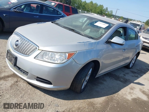 2010 Buick LaCrosse CX with VIN 1G4GB5EG7AF176775, listed as a IAAI auction lot 42122083 with 101,270 mi miles. Bid and sale history available at carsss.com. Image 2.