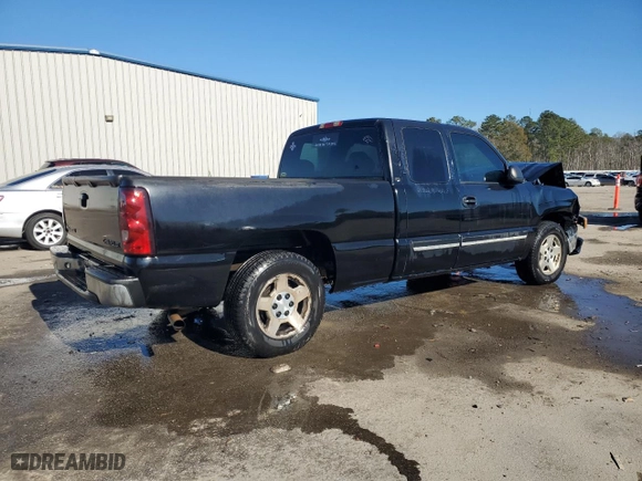 2005 Chevrolet Silverado 1500 LS with VIN 1GCEC19V25Z109497, listed as a Copart auction lot 87628765 with 258,414 mi miles and Salvage Title. Bid and sale history available at carsss.com. Image 3.