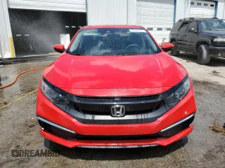 2019 Honda Civic LX with VIN 2HGFC2F65KH578149, listed as a Copart auction lot 52990095 with 63,253 mi miles and Salvage Title. Bid and sale history available at DreamBid. Image 5.