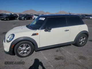 2013 MINI Cooper Hardtop with VIN WMWSU3C50DT681283, listed as a Copart auction lot 43197215 with 96,349 mi miles and Salvage Title. Bid and sale history available at carsss.com. Image 1.