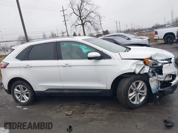 2020 Ford Edge SEL with VIN 2FMPK4J96LBA34763, listed as a IAAI auction lot 41684170 with 16,826 mi miles. Bid and sale history available at carsss.com. Image 14.