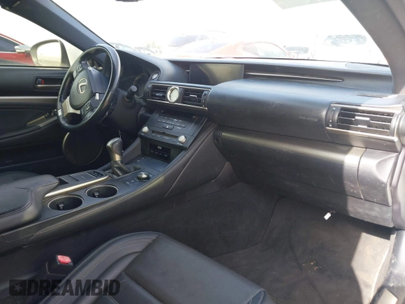 2015 Lexus RC 350 F Sport with VIN JTHHE5BC4F5008864, listed as a IAAI auction lot 42624291 with 103,427 mi miles and . Bid and sale history available at DreamBid. Image 5.