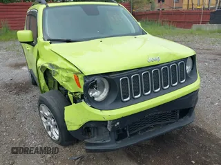 2018 Jeep Renegade Latitude with VIN ZACCJBBB9JPH66373, listed as a IAAI auction lot 42333207 with 179,115 mi miles and . Bid and sale history available at DreamBid. Image 6.