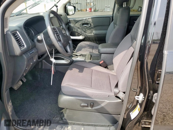2024 Nissan Frontier SV with VIN 1N6ED1EK1RN670888, listed as a Copart auction lot 57406095 with 19,668 mi miles and Clean title. Bid and sale history available at DreamBid. Image 7.