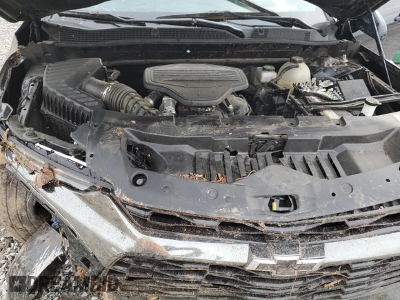 2021 Chevrolet Blazer RS z VIN 3GNKBERSXMS580125, wystawiony jako Copart lot #80782854 z przebiegiem Nie podano mil oraz Szkoda całkowita • Salvage title. Historia ofert i sprzedaży dostępna na DreamBid. Obrazek 12.