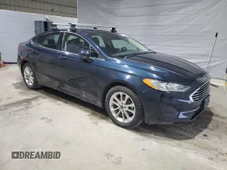 2020 Ford Fusion SE with VIN 3FA6P0HD0LR158152, listed as a Copart auction lot 50740625 with 24,058 mi miles and Salvage Title. Bid and sale history available at DreamBid. Image 4.