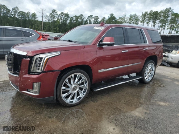 2016 Cadillac Escalade Premium Collection with VIN 1GYS3CKJ8GR197359, listed as a Copart auction lot 72335824 with 148,907 mi miles and Salvage Title. Bid and sale history available at carsss.com. Image 1.
