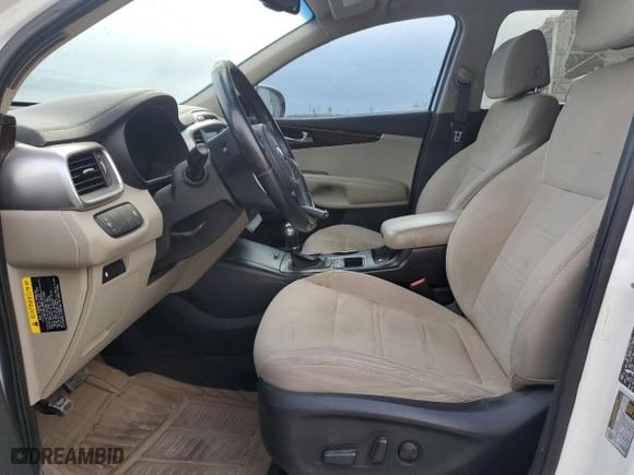 2017 Kia Sorento L with VIN 5XYPG4A36HG277316, listed as a Copart auction lot 87172864 with 74,234 mi miles and Salvage Title. Bid and sale history available at carsss.com. Image 7.