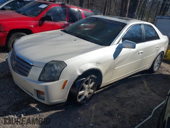 2005 Cadillac CTS with VIN 1G6DP567750223080, listed as a IAAI auction lot 41782190 with Not Provided miles and . Bid and sale history available at carsss.com. Image 2.