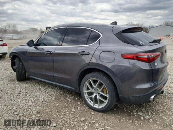 2018 Alfa Romeo Stelvio Ti with VIN ZASFAKBN0J7B76011, listed as a Copart auction lot 49768855 with 67,405 mi miles and Salvage Title. Bid and sale history available at carsss.com. Image 2.