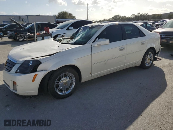 2006 Cadillac CTS with VIN 1G6DP577260120083, listed as a Copart auction lot 78999694 with 121,194 mi miles and Salvage Title. Bid and sale history available at carsss.com. Image 1.