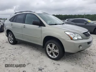 2007 Lexus RX 400h with VIN JTJGW31U872003692, listed as a Copart auction lot 54429045 with 250,873 mi miles and Clean Title. Bid and sale history available at DreamBid. Image 4.