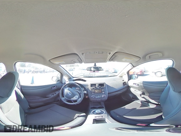 2015 Nissan LEAF SV with VIN 1N4AZ0CPXFC334701, listed as a Copart auction lot 41780655 with 66,335 mi miles and Salvage Title. Bid and sale history available at carsss.com. Image 13.