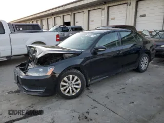 2012 Volkswagen Passat S w/Appearance with VIN 1VWAH7A38CC087810, listed as a Copart auction lot 85665134 with 180,649 mi miles and Salvage Title. Bid and sale history available at carsss.com. Image 1.