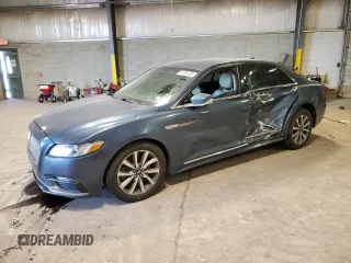 2019 Lincoln Continental Standard with VIN 1LN6L9PK9K5602393, listed as a Copart auction lot 87904185 with 85,129 mi miles and Salvage Title. Bid and sale history available at carsss.com. Image 1.