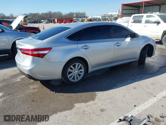 2013 Toyota Avalon XLE with VIN 4T1BK1EB9DU031079, listed as a IAAI auction lot 41809315 with 93,331 mi miles and . Bid and sale history available at DreamBid. Image 4.